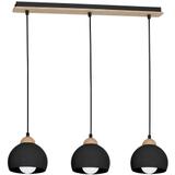 Milagro lampa wisząca Dama Black 3xE27 MLP6550