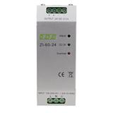 Zasialacz impulsowy przemysłowy nap. wej. 90-264V AC/120-370V DC P=60W nap. Wyj. 24V DC ZI-60-24V F&F
