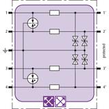 Moduł do ogranicznika przepięć BLITZDUCTOR XT