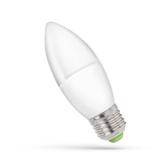 LED ŚWIECOWA E-27 230V 6W WW SPECTRUM