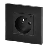 Gniazdo podtynkowe pojedyncze Tuya Smart Wi-Fi czarne OR-SH-17205/B ORNO