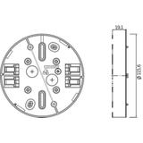 Adapter montażowy do czujników HIGHBAY i VISION MOUNTING ADAPTER 116 mm