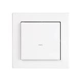 Radiowy przycisk ścienny 2-klawiszowy, bateryjny