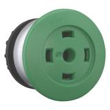 M22-DP-G-X Przycisk grzybkowy zielony z samopowrotem bez opisu 216734 EATON