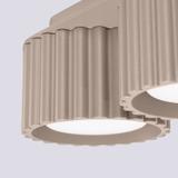SOLLUX Plafon AURA 2 taupe Gx53 ; SL.1818