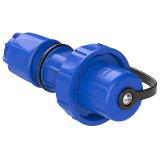 WTYCZKA PRZENOŚNE NAUTILUS 230V UNI-SCHUKO IP68 Niebieska standard uni-schuko 20051-b PCE