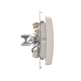 Simon 54 Łącznik hotelowy podwójny z podświetleniem biały *Tylko do ramek S54 PREMIUM. Wymagane jest