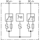 Ogranicznik przepięć DEHNguard YPV SCI 600