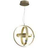 Milagro lampa wisząca LED Sirius 80W 4000lm 4000K złota ML6187