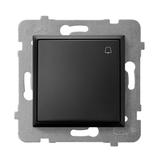 ARIA Łącznik zwierny  dzwonek  - kolor czarny metalik