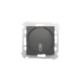 Simon 54 Dzwonek elektroniczny 230V czarny