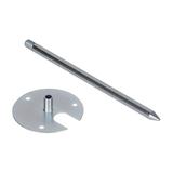 LUNA M oprawa ogrodowa kula E27 1x60W IP44 biała O 450 AD-OP-6299WE27ZM ORNO