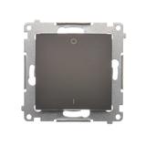 Simon 54 Łącznik dwubiegunowy 16A z. śrub. brąz mat