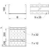 KORYTA WKSG 160X600 FS 6M