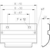 LAB/30, WYPUST DO DRABINKI 300MM FT