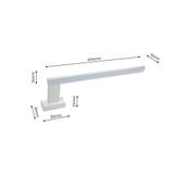 Milagro kinkiet łazienkowy nad lustro LED Shine White 11W 770lm 4000K IP44 ML3877