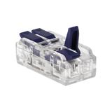 Złączka instalacyjna zaciskowa 2-przewodowa, dwustronna; na dowolny przewód 0,75-4mm2; IEC 250V/32A;