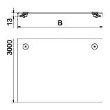 DRL 100 VA4571, Pokrywa
