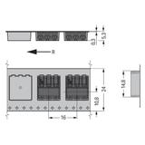 listwa zaciskowa SMD /750szt./ WAGO