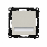 Simon 55 Oprawa oświetleniowa LED 230V (1,1 W) Barwa zimna biała 5900K kaszmirowy TOS5K.01/142