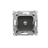 Simon 54 Gniazdo antenowe SAT pojedyncze Do instalacji indywidualnych czarny