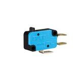 Mikroprzełącznik, zestyk przełączny 1NO+1NC, popychacz z tworzywa