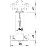 113/B-Z-HD, UCHW.016 WKRĘT+DYBEL ZG.OP.100