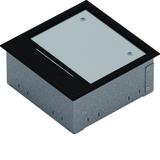 tehalit.VE-EE Zestaw puszka podło-mon IP30 1,5kN Q06 205x205 5mm PA/stal czarny UDKQ069005 HAGER