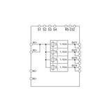 EPSITRON el. wyłącznik nadprądowy 24V DC 4 x 10A WAGO