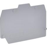 Płytka skrajna 6 mm2 do ESP-HMM.6, ESP-HTE.6 (szara) ESP-HMT.6/PT 003903139 ETI