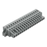 MCS-MIDI Classic gniazdo 17-bieg. szare raster 5 mm /10szt./ WAGO