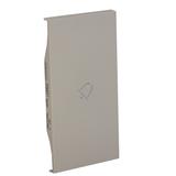 LIVING NOW 'MY HOME' - KLAWISZ Z SYMBOLEM  DZWONEK  - 2 MODUŁY - PIASKOWY BEŻ, Bticino