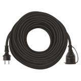 Przedłużacz 1 gniazdo 30m 3× 1,5mm guma P01730 EMOS
