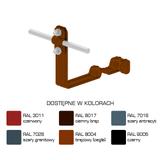 AN-24G/LA/-N Uchwyt dach.prof.pros.Z-śr. WZÓR 3 H=10cm /LA/