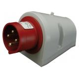16A, 400V, 3P+N+PE, Wtyk odbiornikowy stały IP44