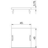 LP45, POKRYWA MASKUJĄCA
