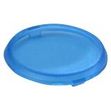 EAFI-B - Płytka przycisku podświetlanego płaska - Niebieska