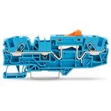 TOPJOBS złączka 2-przewodowa 6 mm2 rozłączalna niebieska