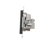 Simon 55 Gniazdo antenowe R-TV przelotowe 10dB 1x Wejście: 5÷862 MHz Czarny mat