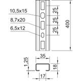 1268, SZYNY PROFILOWE PERFOR.400 OC.S.