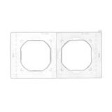 Simon Basic Neos Zestaw uszczelek do ramki 2-krotnej NEOS *Bryzgoszczelność IP44 tylko z gniazdami w