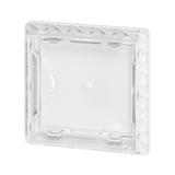 Drzwiczki rewizyjne białe 10x10 cm platikowe ABS VIRONE ID-10/10 ORNO