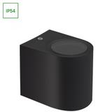 PARETE GU10 X1 JEDNOKIERUNKOWY KINKIET 250V IP5480 x 73 x 95mm CZARNY