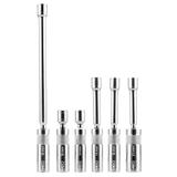 Zestaw nasadek na przegubach, do świec zapłonowych 6 szt.