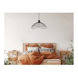 OPRAWA SUFITOWA RETO 2, 4151, AC220-240V, 50/60Hz, 1*E27, IP20, ŚREDNICA 50 cm, POJEDYNCZA, CZARNA