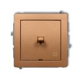 DECO Mechanizm łącznika krzyżowego w stylu amerykańskim złoty metalik