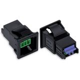 WINSTA EIB gniazdo 2-torowe SnapIn zielone