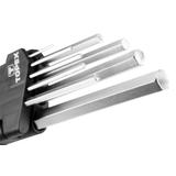 Klucze sześciokątne 1.5-10 mm, zestaw 9 szt.