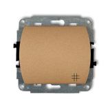 TREND Mechanizm łącznika krzyżowego podświetlanego złoty metalik