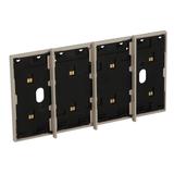 LIVING NOW 'MY HOME' - RAMKA STYKOWA - 4 MODUŁY - PIASKOWY BEŻ, Bticino